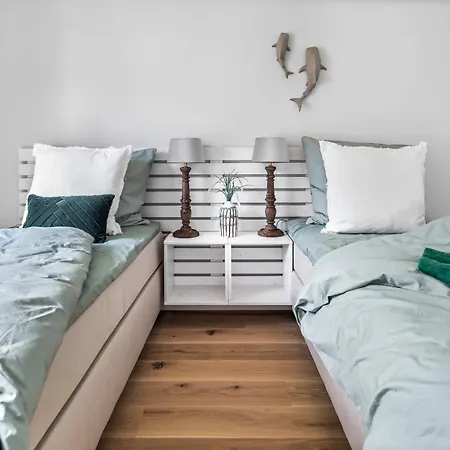 Apartment Blue Paradise - Exklusives Mit Finnischer Sauna Und Freiem Blick Auf Ostsee *