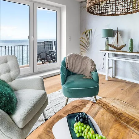 Apartment Blue Paradise - Exklusives Mit Finnischer Sauna Und Freiem Blick Auf Ostsee