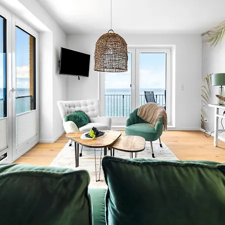 Appartement Blue Paradise - Exklusives Mit Finnischer Sauna Und Freiem Blick Auf Ostsee *