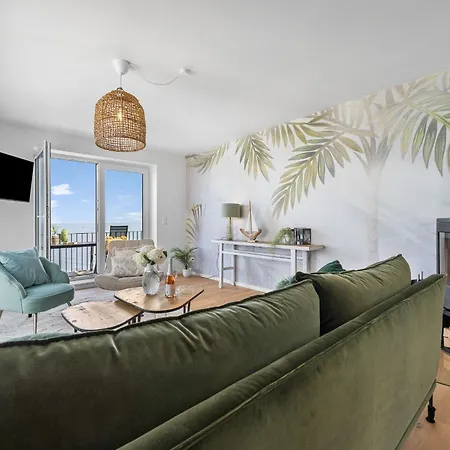 Blue Paradise - Exklusives Mit Finnischer Sauna Und Freiem Blick Auf Ostsee Appartement Olpenitz